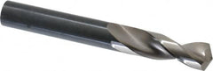 Guhring - 11.8mm 130° Parabolic Flute High Speed Steel Screw Machine Drill Bit - Bright Finish, Right Hand Cut, 47mm Flute Length, 95mm OAL, Standard Point, Straight Shank - Americas Industrial Supply