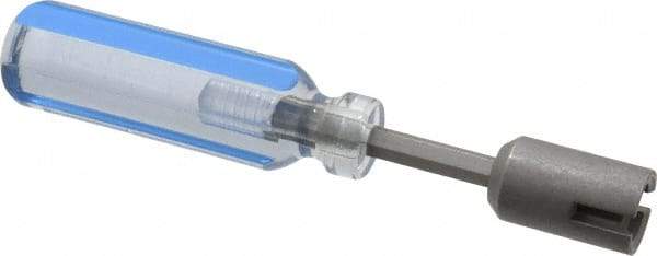 Made in USA - 3/4" Solid Shaft Wingnut Driver - Plastic Handle, 6" OAL - Americas Industrial Supply