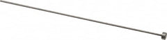 Gibraltar - 1/16" Pin Diam, 1/4" Head Diam x 1/8" Head Height, 6" OAL, Straight Ejector Pin - Steel, 5-7/8" Pin Length - Americas Industrial Supply