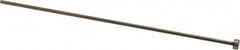 Gibraltar - 3/32" Pin Diam, 1/4" Head Diam x 1/8" Head Height, 6" OAL, Straight Ejector Pin - Steel, 5-7/8" Pin Length - Americas Industrial Supply