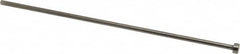 Gibraltar - 1/8" Pin Diam, 1/4" Head Diam x 1/8" Head Height, 6" OAL, Straight Ejector Pin - Steel, 5-7/8" Pin Length - Americas Industrial Supply