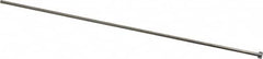 Gibraltar - 1/8" Pin Diam, 1/4" Head Diam x 1/8" Head Height, 10" OAL, Straight Ejector Pin - Steel, 9-7/8" Pin Length - Americas Industrial Supply