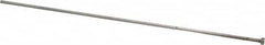 Gibraltar - 1/8" Pin Diam, 1/4" Head Diam x 1/8" Head Height, 10" OAL, Straight/Oversize Ejector Pin - Steel, 9-7/8" Pin Length - Americas Industrial Supply