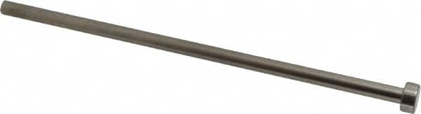 Gibraltar - 7/32" Pin Diam, 13/32" Head Diam x 3/16" Head Height, 6" OAL, Straight Ejector Pin - Steel, 5-13/16" Pin Length - Americas Industrial Supply