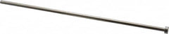 Gibraltar - 7/32" Pin Diam, 13/32" Head Diam x 3/16" Head Height, 10" OAL, Straight Ejector Pin - Steel, 9-13/16" Pin Length - Americas Industrial Supply