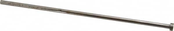 Gibraltar - 1/4" Pin Diam, 7/16" Head Diam x 3/16" Head Height, 10" OAL, Straight Ejector Pin - Steel, 9-13/16" Pin Length - Americas Industrial Supply