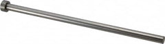 Gibraltar - 11/32" Pin Diam, 9/16" Head Diam x 1/4" Head Height, 6" OAL, Straight Ejector Pin - Steel, 5-3/4" Pin Length - Americas Industrial Supply