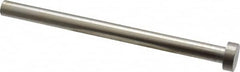 Gibraltar - 13/32" Pin Diam, 11/16" Head Diam x 1/4" Head Height, 6" OAL, Straight Ejector Pin - Steel, 5-3/4" Pin Length - Americas Industrial Supply