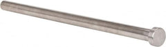 Gibraltar - 1/2" Pin Diam, 3/4" Head Diam x 1/4" Head Height, 10" OAL, Straight Ejector Pin - Steel, 9-3/4" Pin Length - Americas Industrial Supply