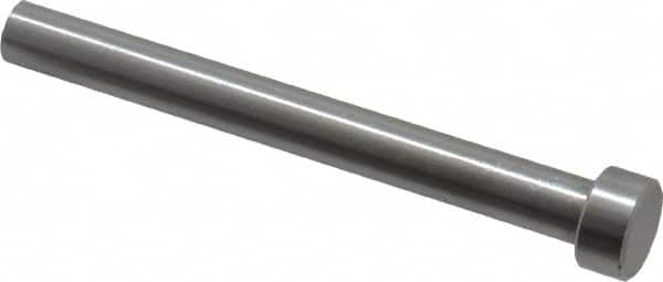 Gibraltar - 5/16" Pin Diam, 1/2" Head Diam x 1/4" Head Height, 3" OAL, Hard Core Pin - Steel, 2-3/4" Pin Length - Americas Industrial Supply