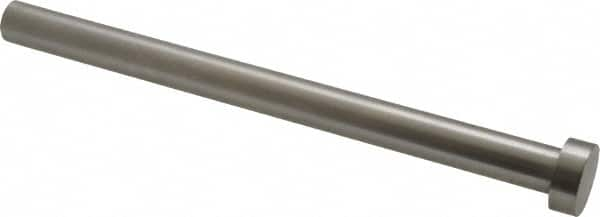 Gibraltar - 7/16" Pin Diam, 11/16" Head Diam x 1/4" Head Height, 6" OAL, Hard Core Pin - Steel, 5-3/4" Pin Length - Americas Industrial Supply