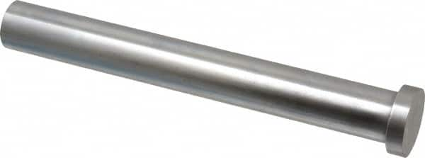 Gibraltar - 3/4" Pin Diam, 1" Head Diam x 1/4" Head Height, 6" OAL, Hard Core Pin - Steel, 5-3/4" Pin Length - Americas Industrial Supply