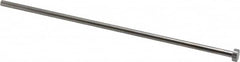 Gibraltar - 4mm Pin Diam, 8mm Head Diam x 3mm Head Height, 160mm OAL, Straight Ejector Pin - Steel, 157mm Pin Length - Americas Industrial Supply