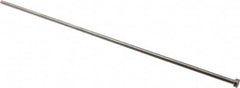 Gibraltar - 4.5mm Pin Diam, 8mm Head Diam x 3mm Head Height, 250mm OAL, Straight Ejector Pin - Steel, 247mm Pin Length - Americas Industrial Supply