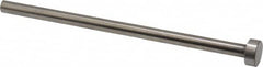 Gibraltar - 6mm Pin Diam, 12mm Head Diam x 5mm Head Height, 125mm OAL, Straight Ejector Pin - Steel, 120mm Pin Length - Americas Industrial Supply