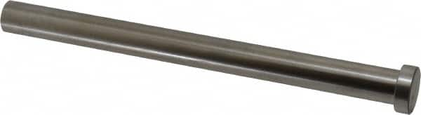 Gibraltar - 16mm Pin Diam, 22mm Head Diam x 7mm Head Height, 200mm OAL, Straight Ejector Pin - Steel, 193mm Pin Length - Americas Industrial Supply