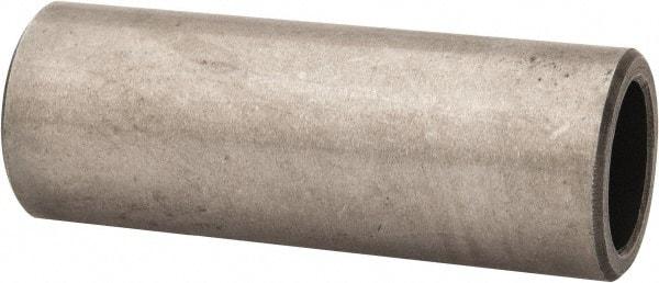 Made in USA - 0.635" ID x 0.8752" OD, Die & Mold Tubular Dowel - 2-3/8" OAL, Carbon Steel - Americas Industrial Supply