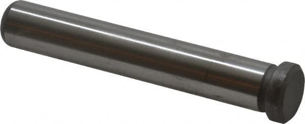 Gibraltar - 1/2" Pin Diam, 3-1/4" OAL, Nickel Chromium Molybdenum Steel, Die & Mold Leader Pin - 5/8" Head Diam x 3/16" Head Height - Americas Industrial Supply