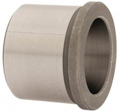 Gibraltar - 1-1/4" ID x 1-3/8" OAL, Steel, Die & Mold Shoulder Bushing - Shoulder, 1-5/8" Bottom OD, 1.802" Top OD - Americas Industrial Supply