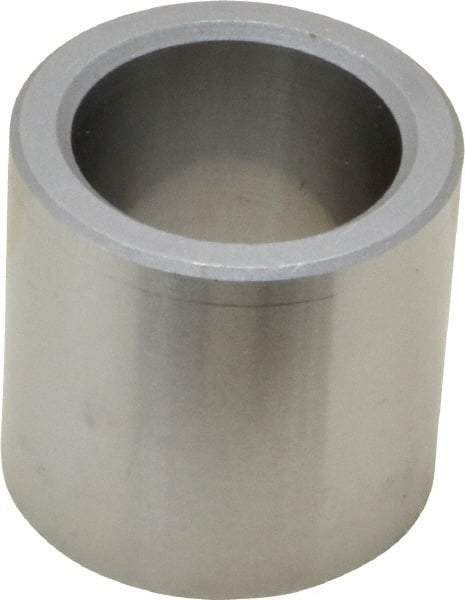 Made in USA - 1-3/8" OAL, 1.005" ID, 1-3/8" Body Diam, Heat Treated Steel, Die & Mold Straight Bushing - Self Lubricating - Americas Industrial Supply