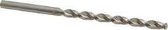 Accupro - 23/64", 130° Point, Parabolic Flute, Vanadium High Speed Steel Taper Length Drill Bit - Bright Finish, 4-17/32" Flute Length, 6-7/8" OAL - Americas Industrial Supply