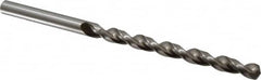 Accupro - 27/64" 130° Parabolic Flute Vanadium High Speed Steel Taper Length Drill Bit - Americas Industrial Supply