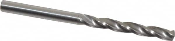 Guhring - 3.9mm 150° Solid Carbide Jobber Drill - Bright Finish, Right Hand Cut, Spiral Flute, Straight Shank, 55mm OAL, Standard Point - Americas Industrial Supply