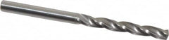 Guhring - 3.9mm 150° Solid Carbide Jobber Drill - Bright Finish, Right Hand Cut, Spiral Flute, Straight Shank, 55mm OAL, Standard Point - Americas Industrial Supply