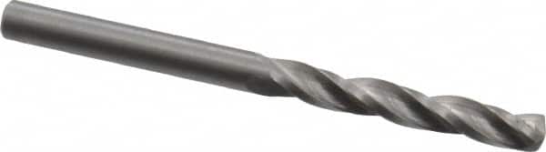 Guhring - 4.1mm 150° Solid Carbide Jobber Drill - Bright Finish, Right Hand Cut, Spiral Flute, Straight Shank, 55mm OAL, Standard Point - Americas Industrial Supply