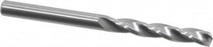 Guhring - 4.2mm 150° Solid Carbide Jobber Drill - Bright Finish, Right Hand Cut, Spiral Flute, Straight Shank, 55mm OAL, Standard Point - Americas Industrial Supply