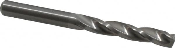 Guhring - 6.4mm 150° Solid Carbide Jobber Drill - Bright Finish, Right Hand Cut, Spiral Flute, Straight Shank, 70mm OAL, Standard Point - Americas Industrial Supply