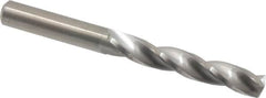 Guhring - 7.1mm 150° Solid Carbide Jobber Drill - Bright Finish, Right Hand Cut, Spiral Flute, Straight Shank, 74mm OAL, Standard Point - Americas Industrial Supply