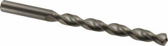 Guhring - 9mm 130° Solid Carbide Jobber Drill - Bright Finish, Right Hand Cut, Parabolic Flute, Straight Shank, 4-7/8" OAL, Standard Point - Americas Industrial Supply
