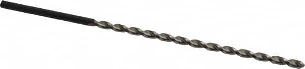 Guhring - 5.1mm 130° 2-Flute High Speed Steel Extra Length Drill Bit - Americas Industrial Supply