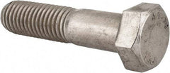 Value Collection - M18x2.50mm Metric Coarse, 75mm Length Under Head Hex Head Cap Screw - Partially Threaded, Grade 316 & Austenitic A4 Stainless Steel, Uncoated, 27mm Hex - Americas Industrial Supply