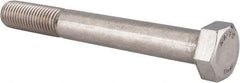 Value Collection - M20x2.50mm Metric Coarse, 160mm Length Under Head Hex Head Cap Screw - Partially Threaded, Grade 316 & Austenitic A4 Stainless Steel, Uncoated, 30mm Hex - Americas Industrial Supply