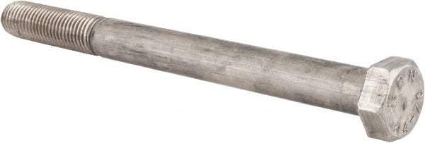 Value Collection - M20x2.50mm Metric Coarse, 220mm Length Under Head Hex Head Cap Screw - Partially Threaded, Grade 316 & Austenitic A4 Stainless Steel, Uncoated, 30mm Hex - Americas Industrial Supply