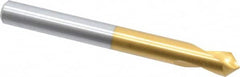 Guhring - 8mm Body Diam, 90°, 79mm OAL, High Speed Steel Spotting Drill - Americas Industrial Supply