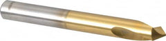 Guhring - 10mm Body Diam, 120°, 89mm OAL, High Speed Steel Spotting Drill - Americas Industrial Supply