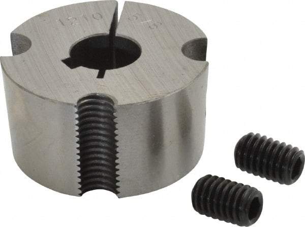 Browning - 5/8" Bore, 3/8 x 5/8 Thread, Tapered Lock Sprocket Bushing - Americas Industrial Supply