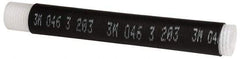 3M - 305mm Long, 2:1, EPDM Rubber Cold Shrink Electrical Tubing - Black - Americas Industrial Supply