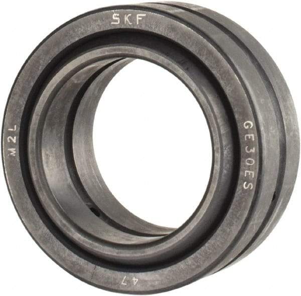 SKF - 30mm Bore Diam, 13,950 Lb Dynamic Capacity, Spherical Plain Bearing - 69,750 Lb Static Load Capacity - Americas Industrial Supply