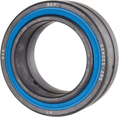 SKF - 40mm Bore Diam, 22,500 Lb Dynamic Capacity, Spherical Plain Bearing - 112,500 Lb Static Load Capacity - Americas Industrial Supply