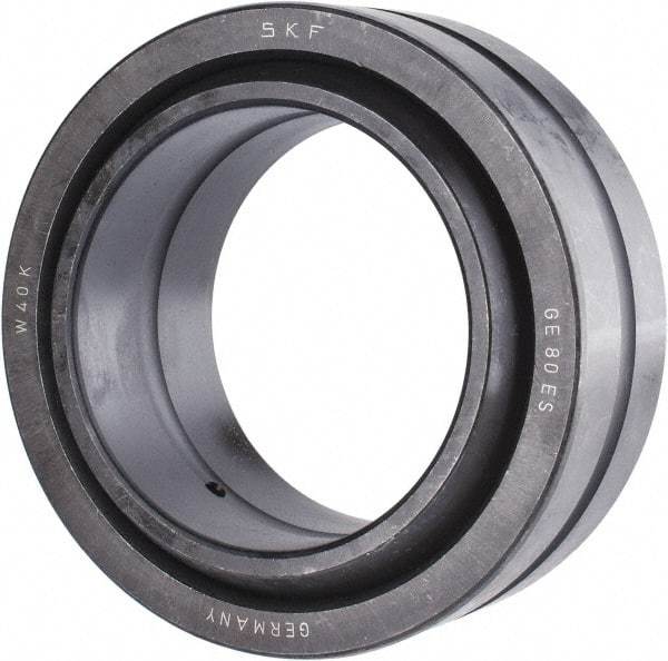 SKF - 80mm Bore Diam, 90,000 Lb Dynamic Capacity, Spherical Plain Bearing - 450,000 Lb Static Load Capacity - Americas Industrial Supply