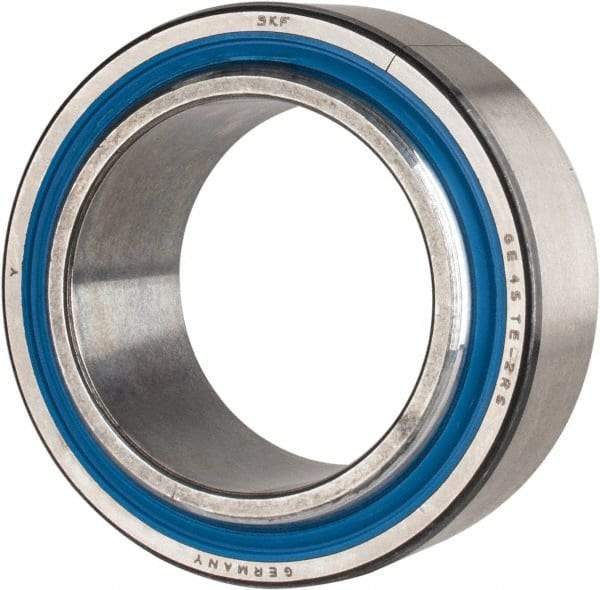 SKF - 45mm Bore Diam, 40,500 Lb Dynamic Capacity, Spherical Plain Bearing - 81,000 Lb Static Load Capacity - Americas Industrial Supply