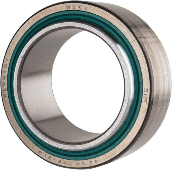 SKF - 50mm Bore Diam, 49,500 Lb Dynamic Capacity, Spherical Plain Bearing - 99,000 Lb Static Load Capacity - Americas Industrial Supply