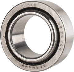 SKF - 25mm Bore Diam, 15,298 Lb Dynamic Capacity, Spherical Plain Bearing - 30,821 Lb Static Load Capacity - Americas Industrial Supply