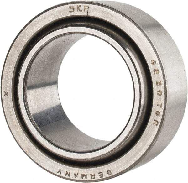 SKF - 30mm Bore Diam, 19,798 Lb Dynamic Capacity, Spherical Plain Bearing - 39,595 Lb Static Load Capacity - Americas Industrial Supply