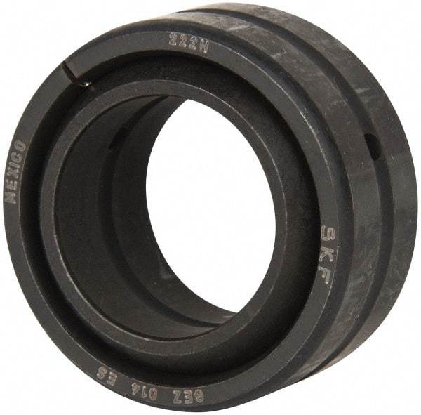 SKF - 7/8" Bore Diam, 9,563 Lb Dynamic Capacity, Spherical Plain Bearing - 1-7/16" OD, 0.765" Thick, 28,575 Lb Static Load Capacity - Americas Industrial Supply