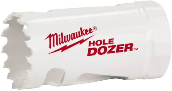 Milwaukee Tool - 1-1/4" Diam, 1-1/2" Cutting Depth, Hole Saw - Bi-Metal Saw, Toothed Edge - Americas Industrial Supply